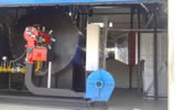 WET BACK HOT AIR GENERATOR FOR 140 C - GAS FIRED